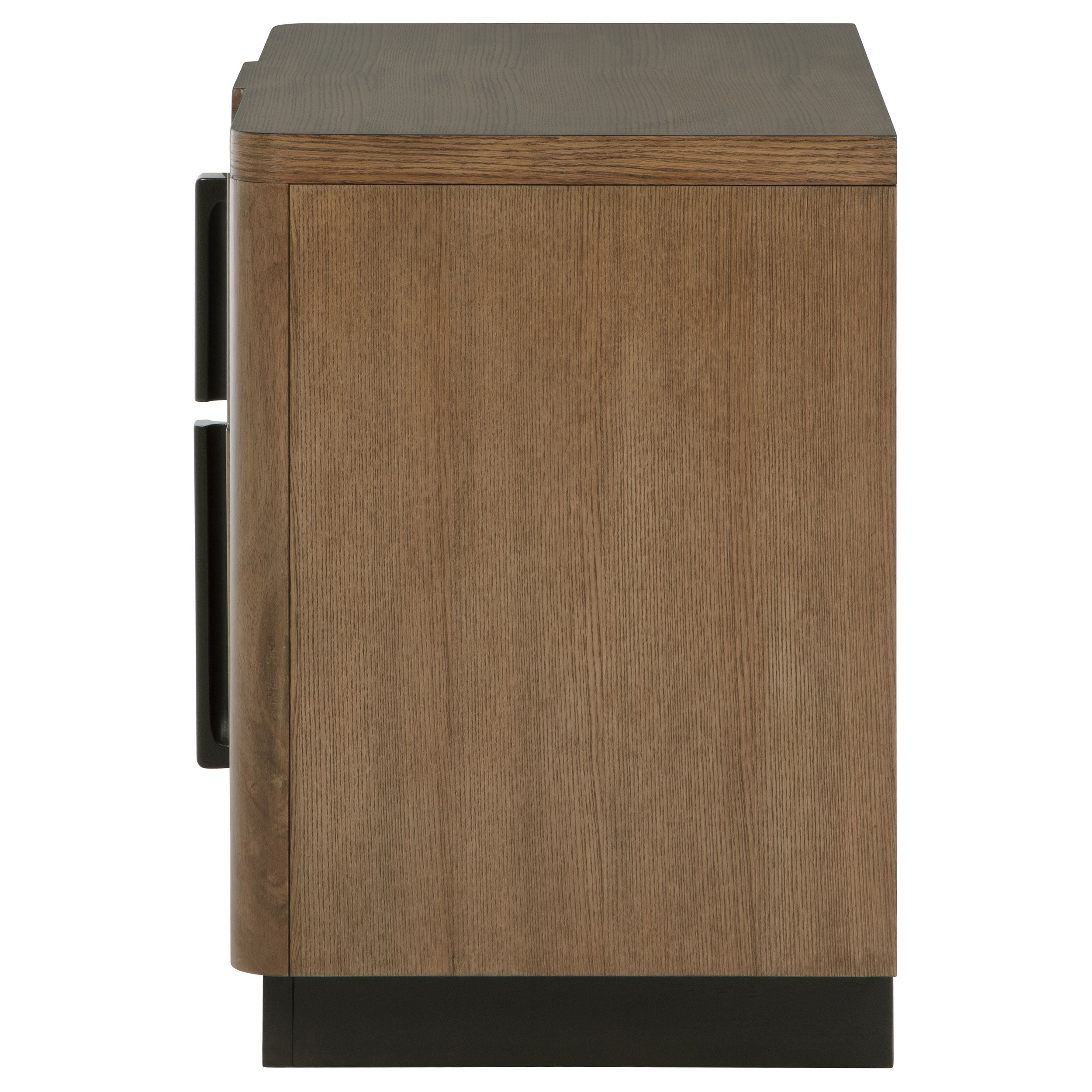 Terrace Ash Brown Dresser with Mirror, Chest, Nightstand