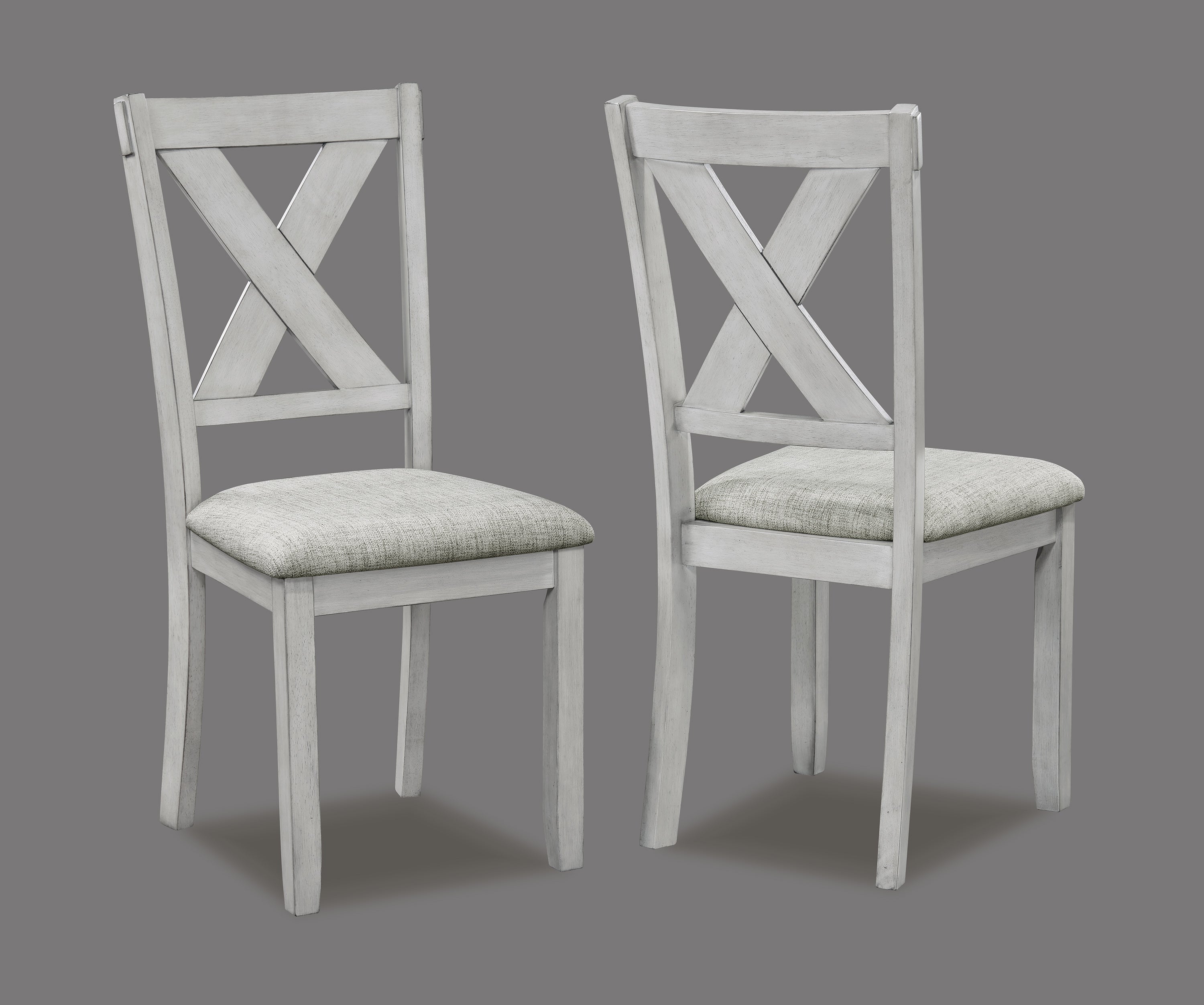 Clara Driftwood Table Height 5-Piece Dining Set