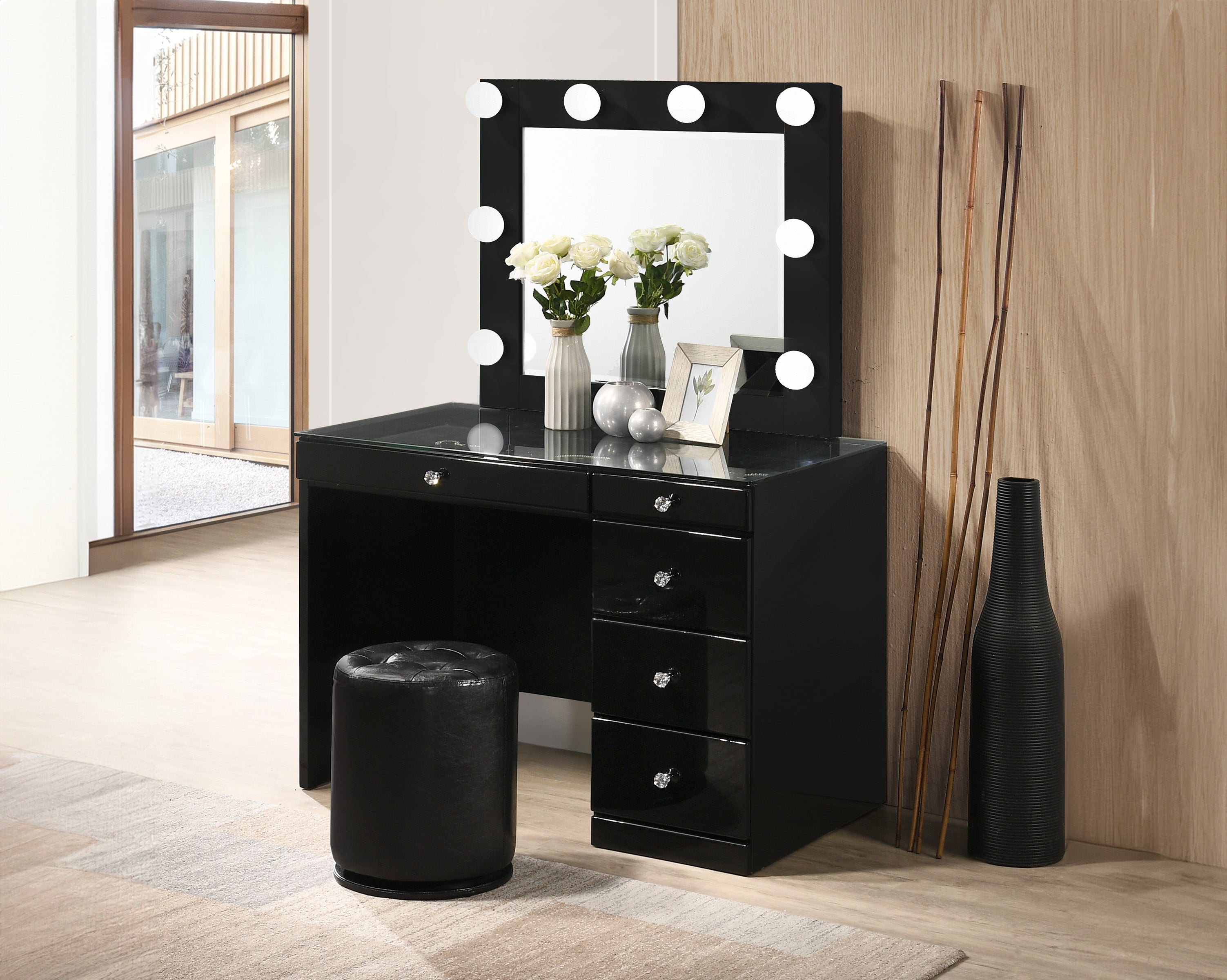 Morgan Glam Vanity Noir