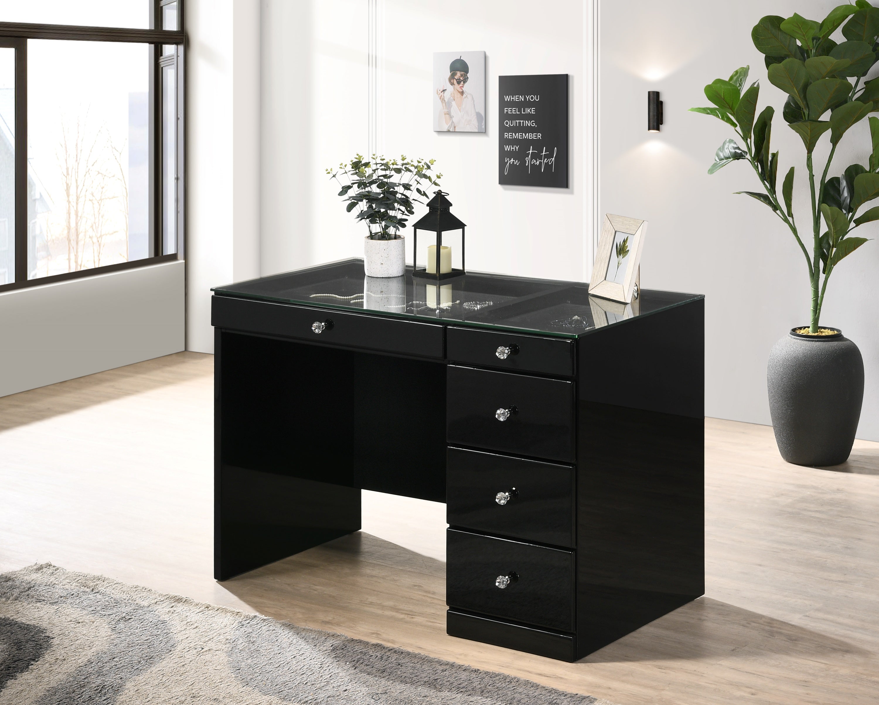 Morgan Glam Vanity Noir