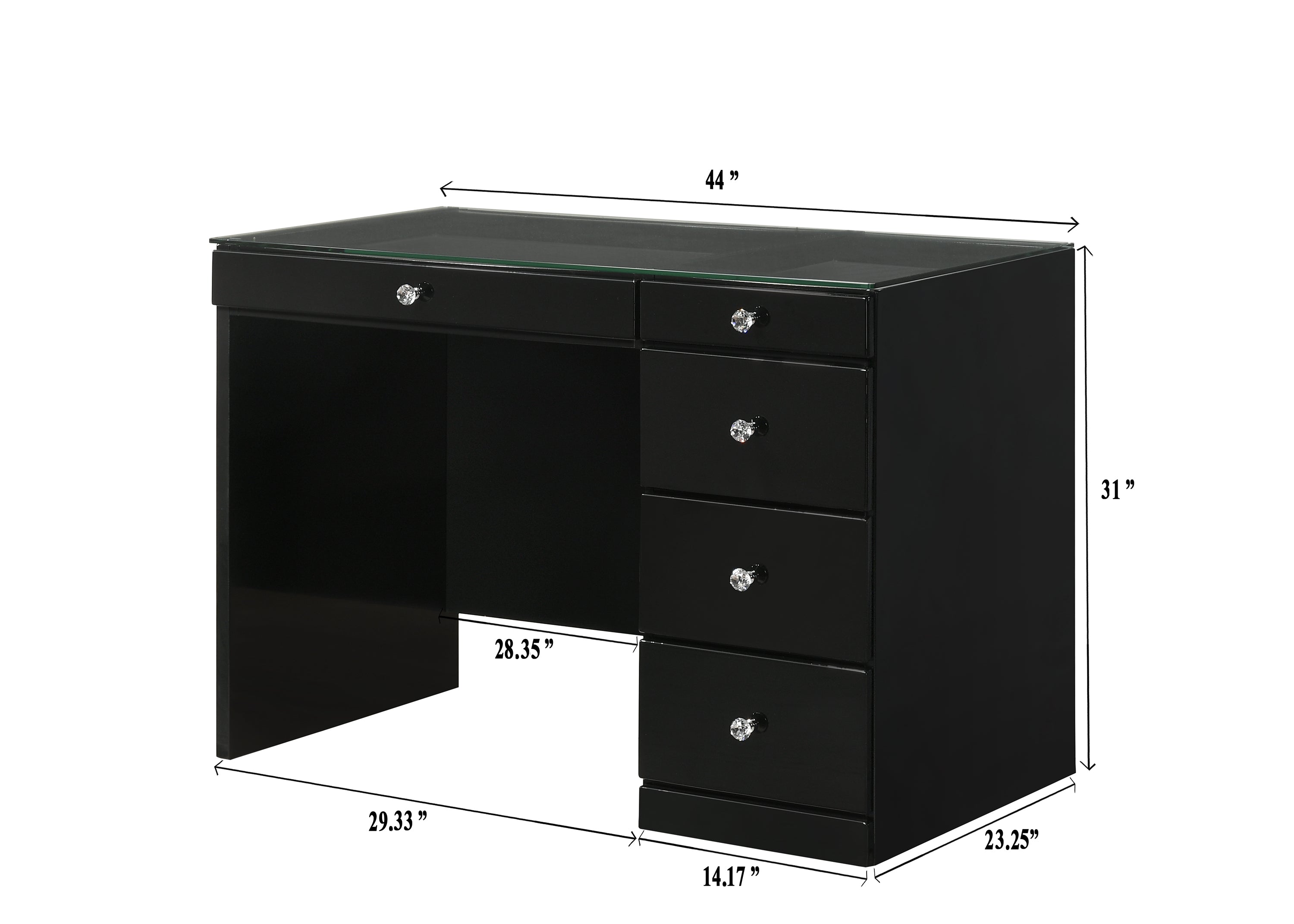 Morgan Glam Vanity Noir