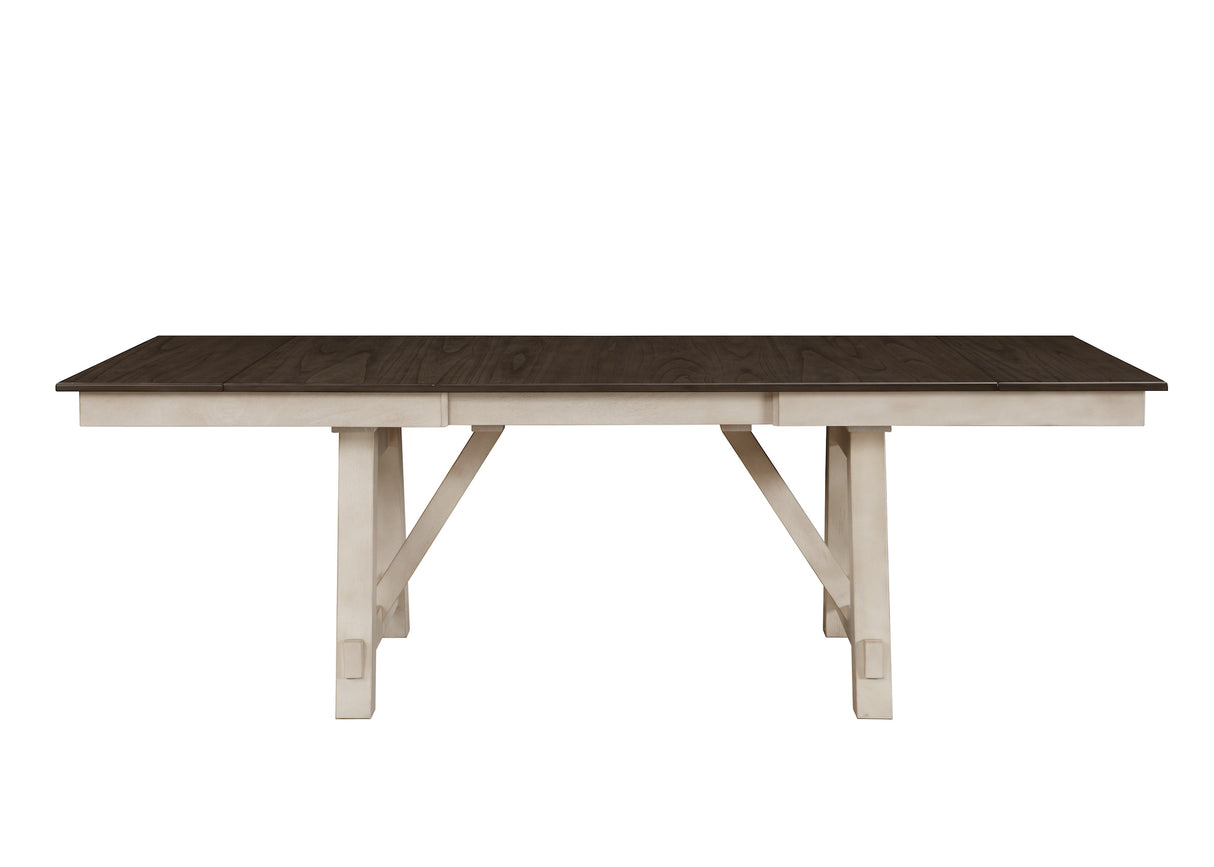 Maribelle Chalk Grey Table Height 5-Piece Dining Set