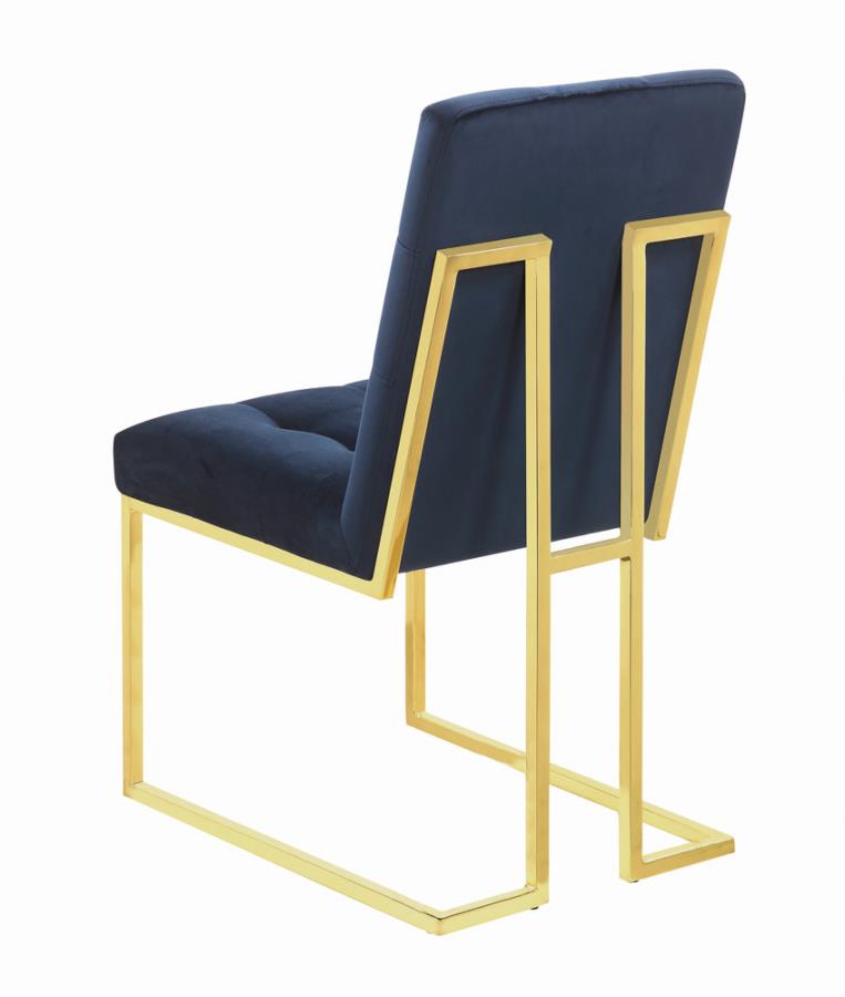 Starlight Collection Dining Table Base Bras Set with 4 Arm Chairs