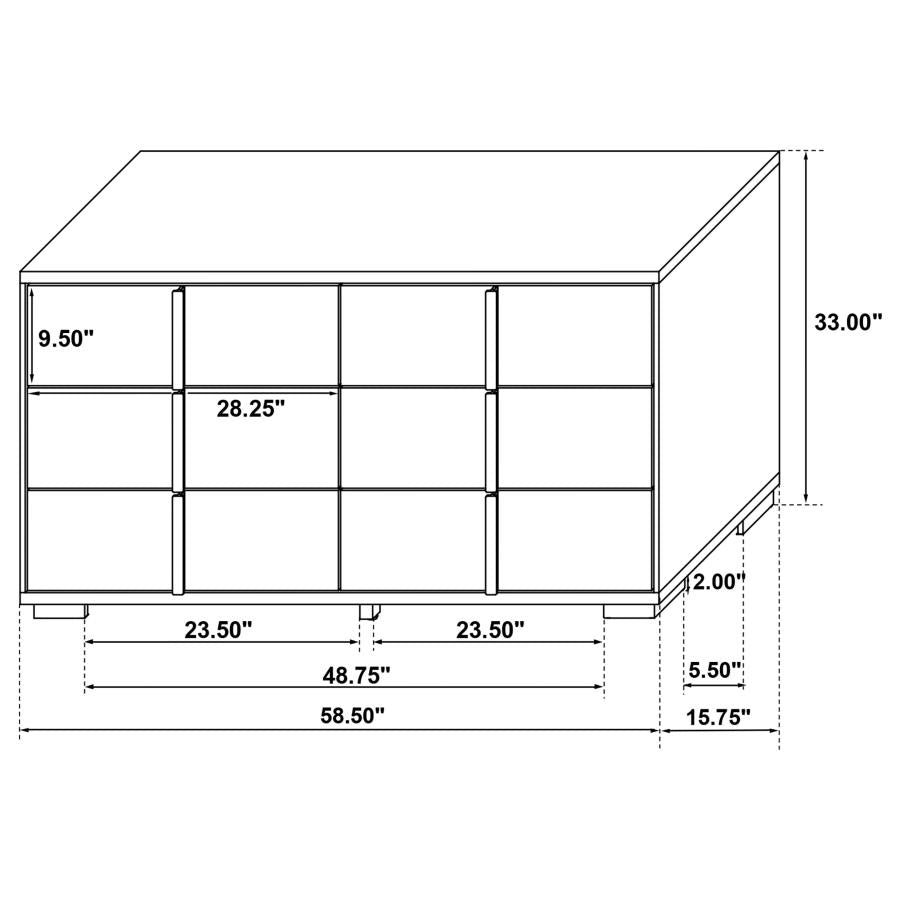 Marceline Bedroom Set Black