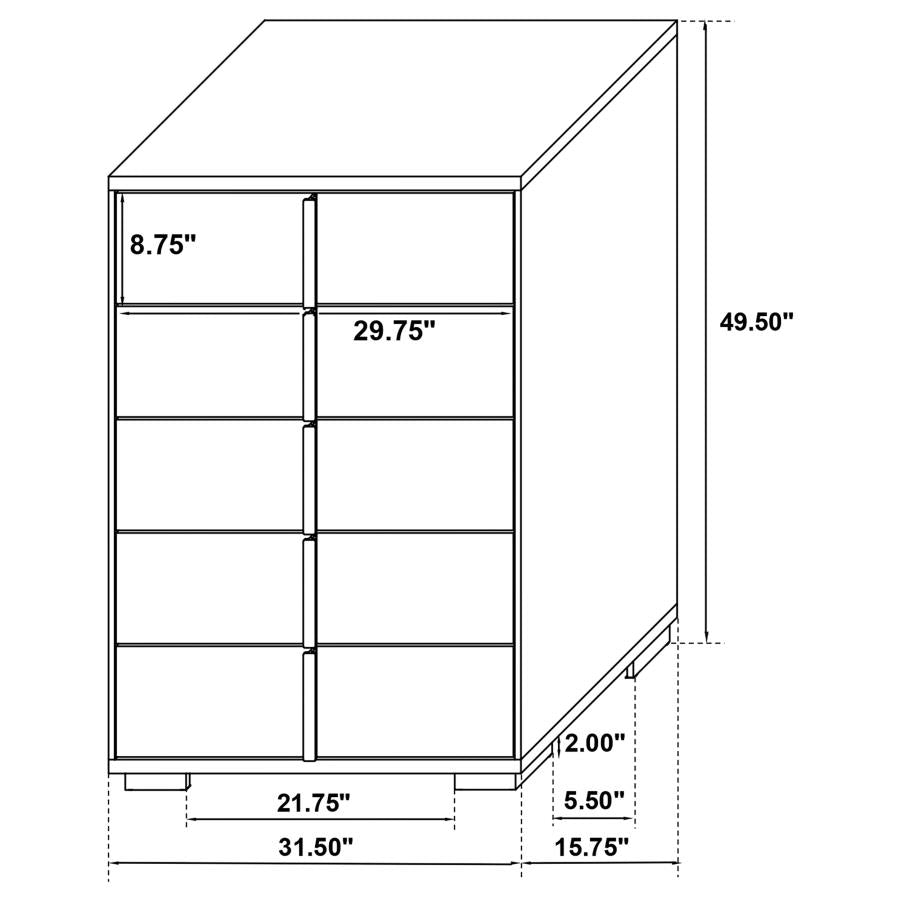 Marceline Bedroom Set Black