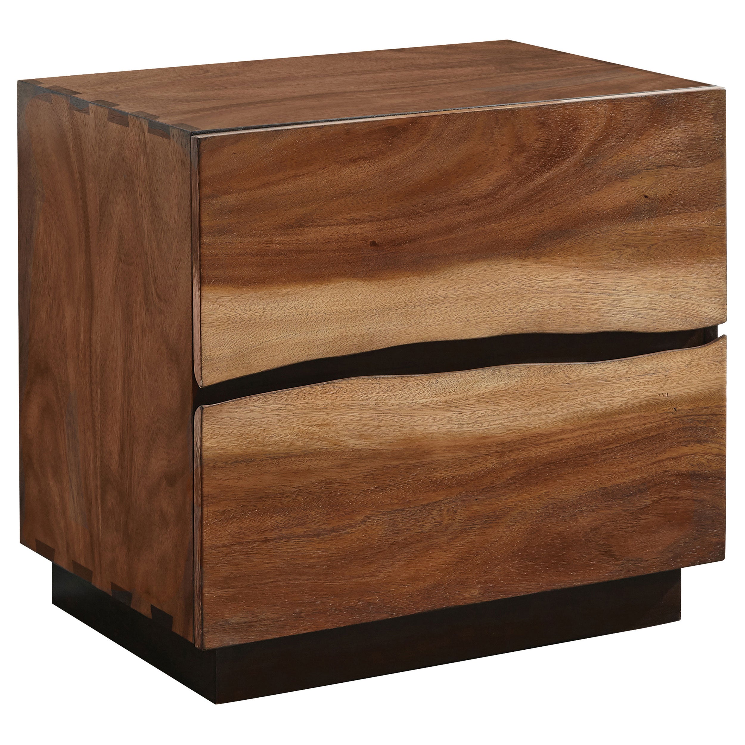 Winslow 6-drawer Dresser with Mirror, Chest, Nightstand and Mirror Smokey Walnut