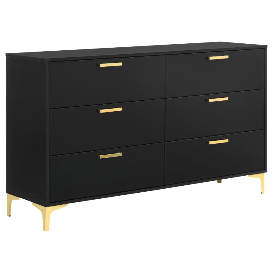 Kendall Eastern Bedroom Set Black