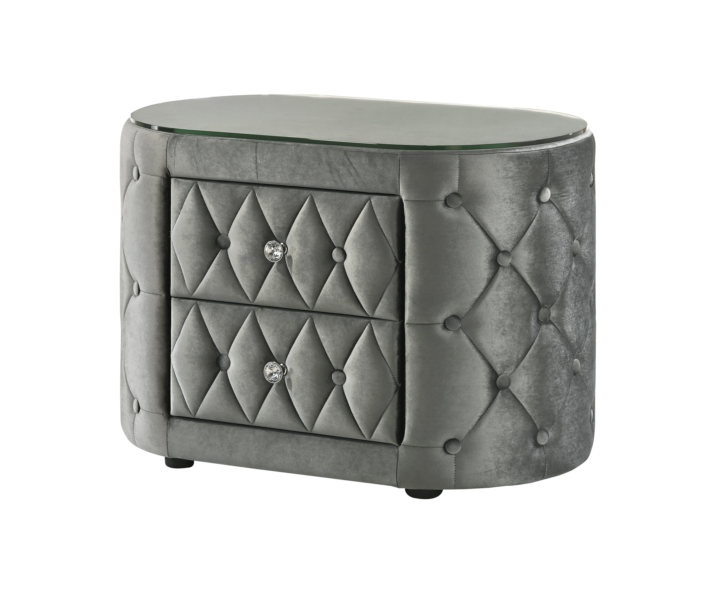 The Voltare Futuristic Bed - Grey