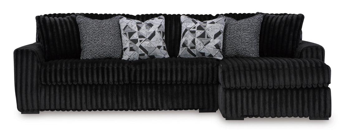Ashley Black 2PC Sectional