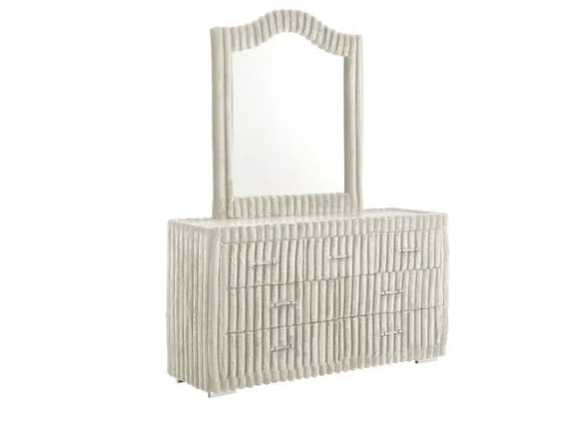 Henley Bedroom Set Cream 4pc
