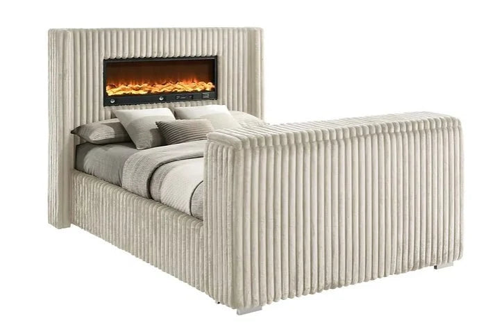 Henley Bedroom Set Cream 4pc