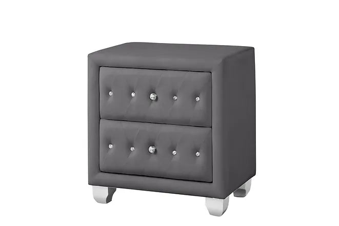 Olivia Grey Nightstand