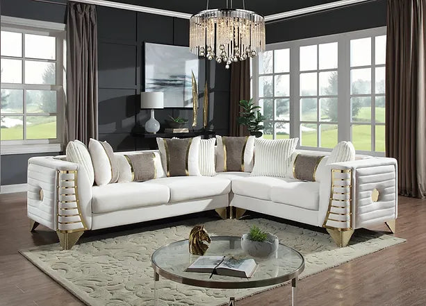 Donovan Cream Sectional