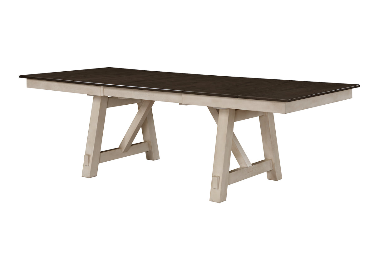Maribelle Chalk Grey Table Height 5-Piece Dining Set