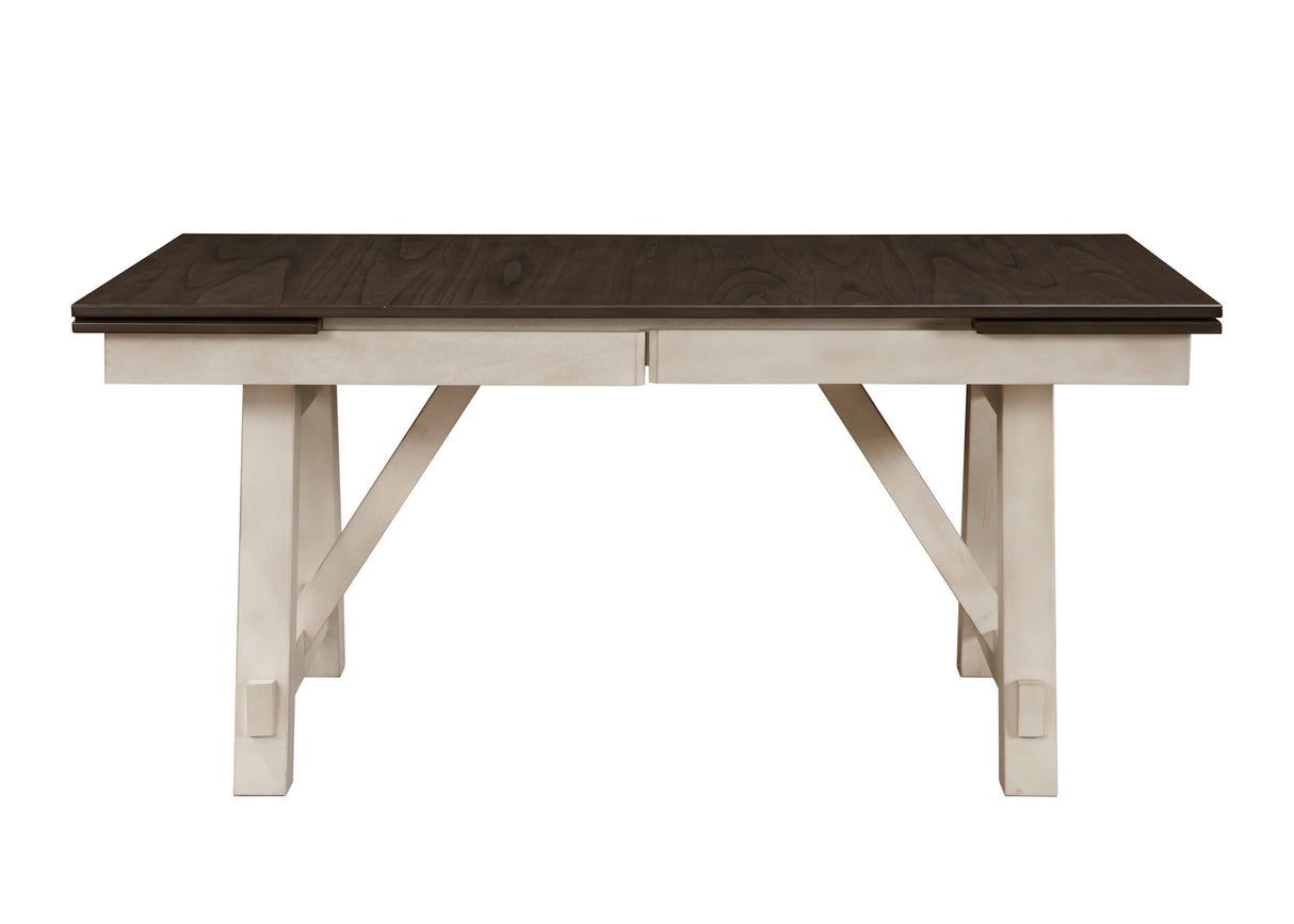 Maribelle Chalk Grey Table Height 5-Piece Dining Set