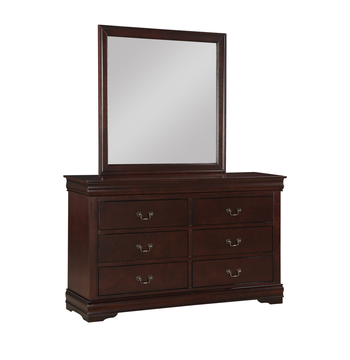 Louis Philip Cherry Bed Frame