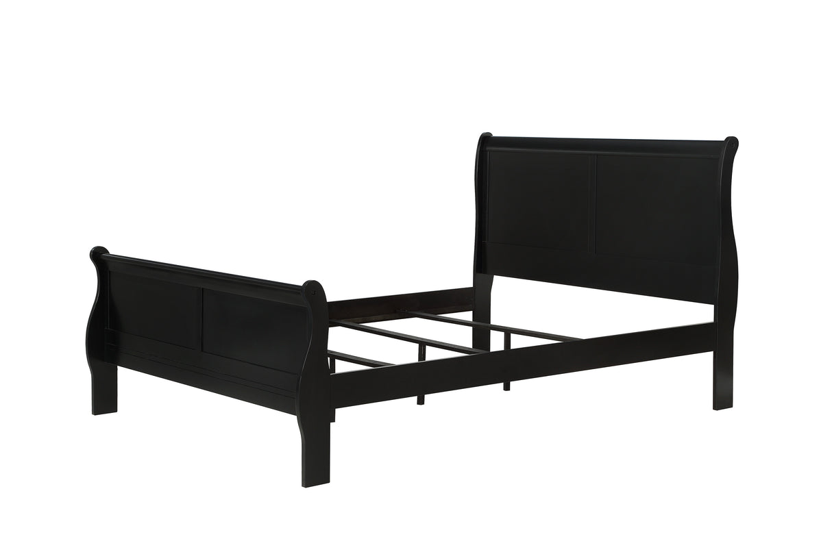 Louis Philip Black Bed Frames
