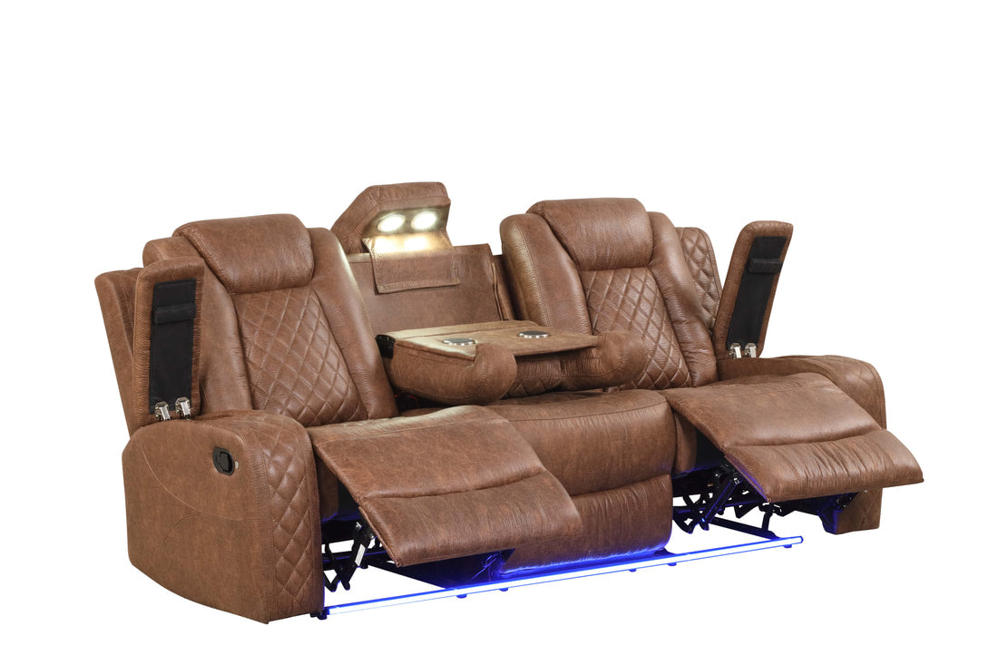 Luz Saddle 3Pcs Recliner Set