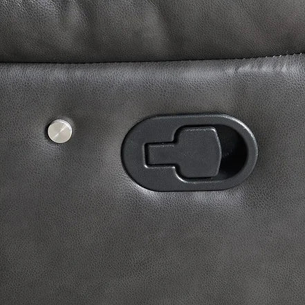 Lucky Charm Grey Reclining Sectional