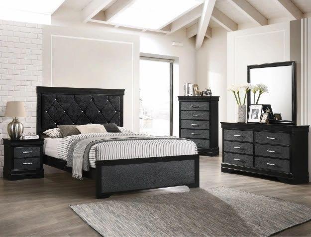 Amalia Black Bed Frames