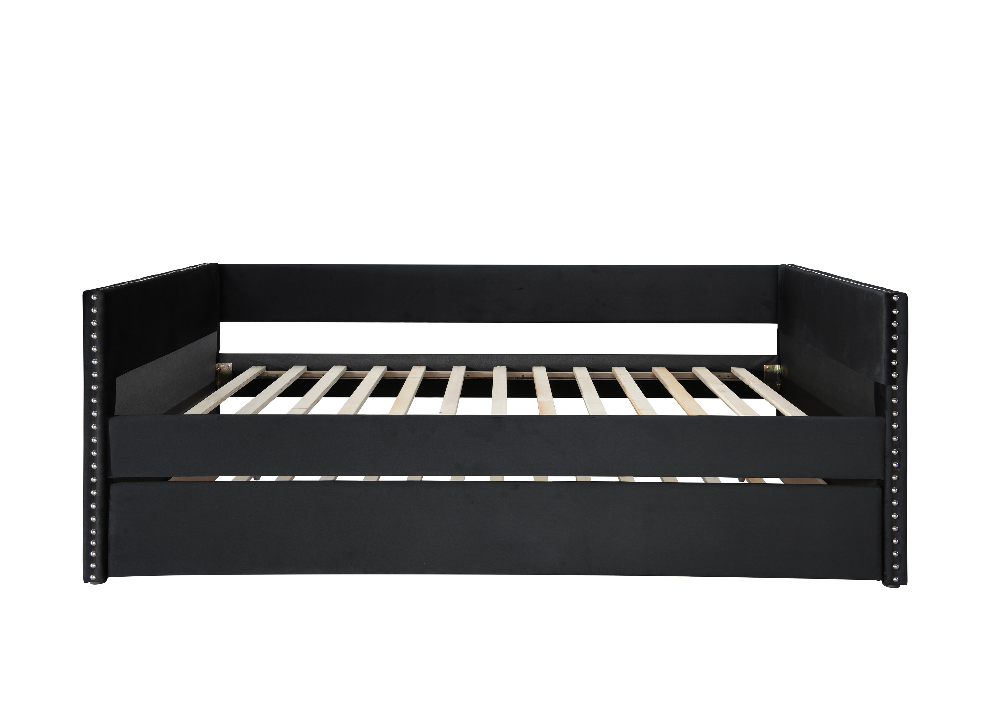 Sadie Daybed Arm Black Velvet