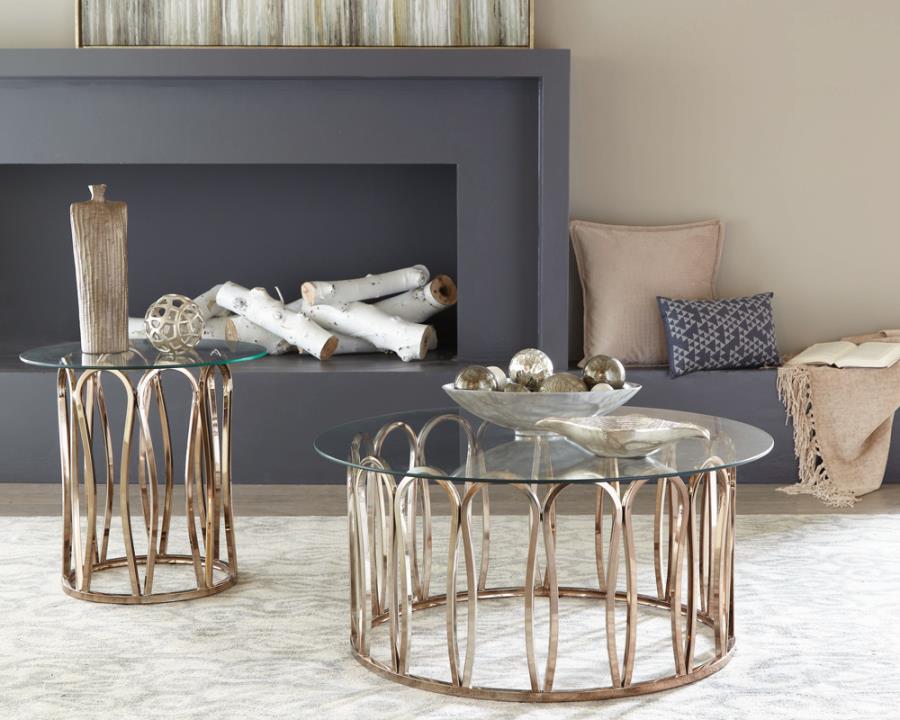 Round Chocolate Chrome Set