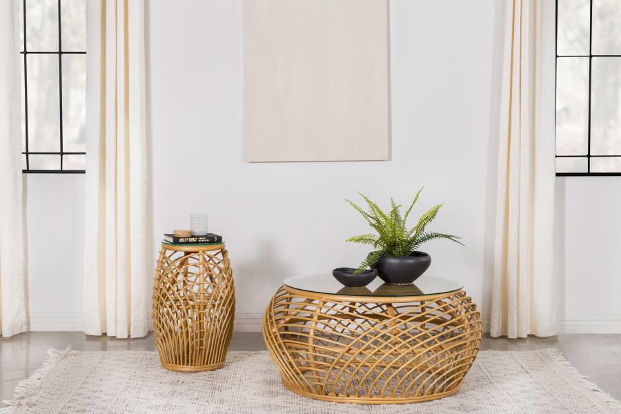 Wooden End Table