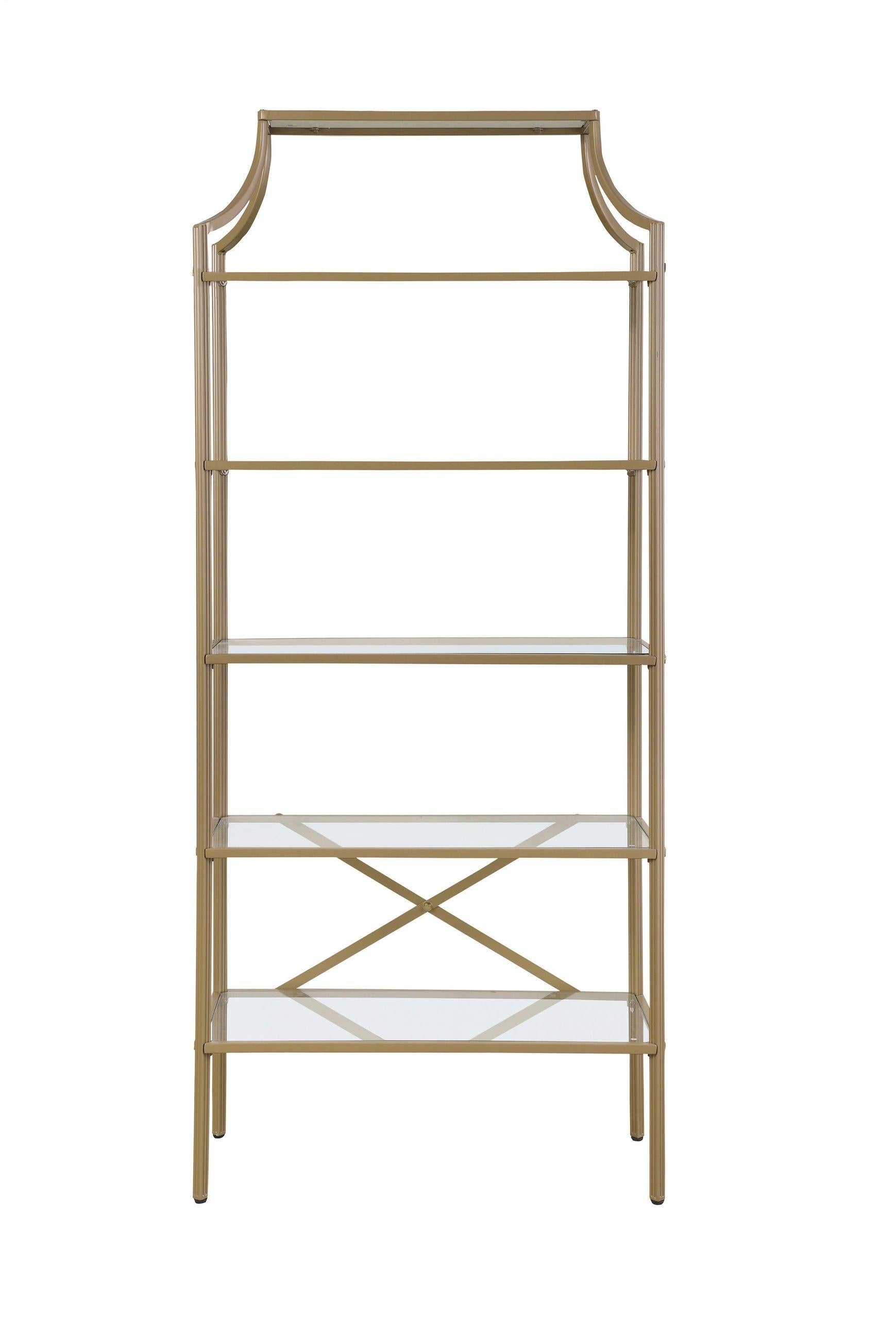 Hollywood Glam Gold Bookcase