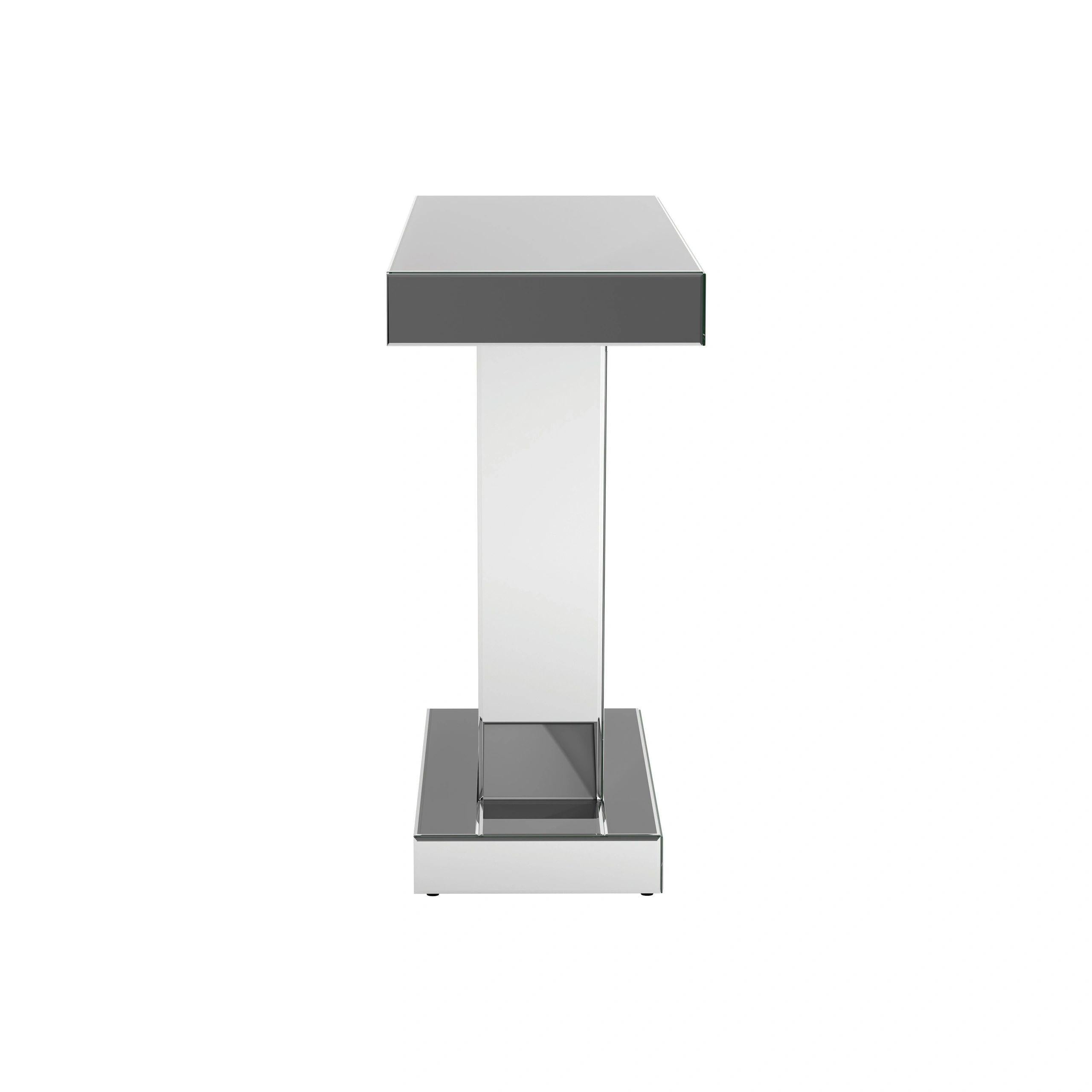 Silver Console Table