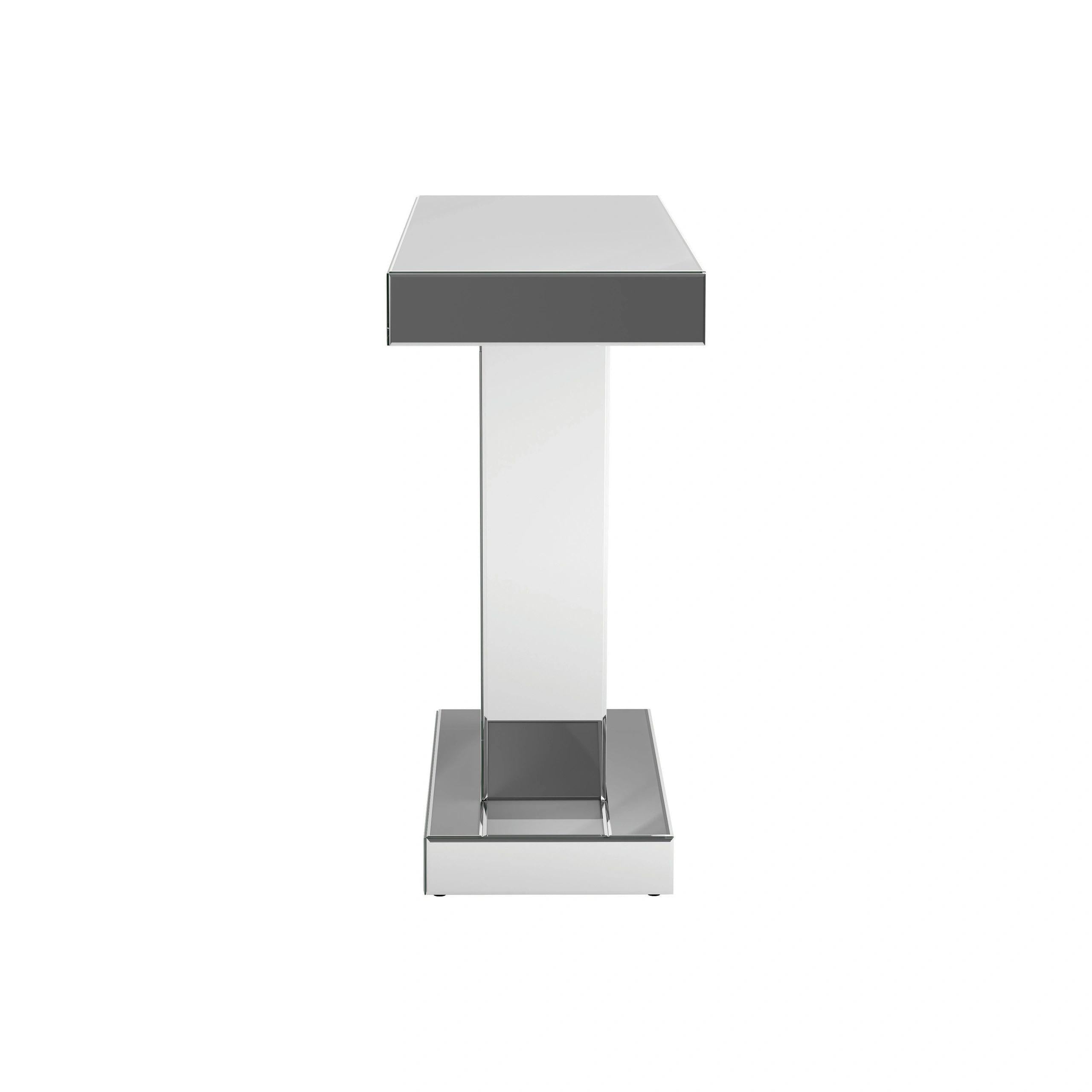 Silver Console Table