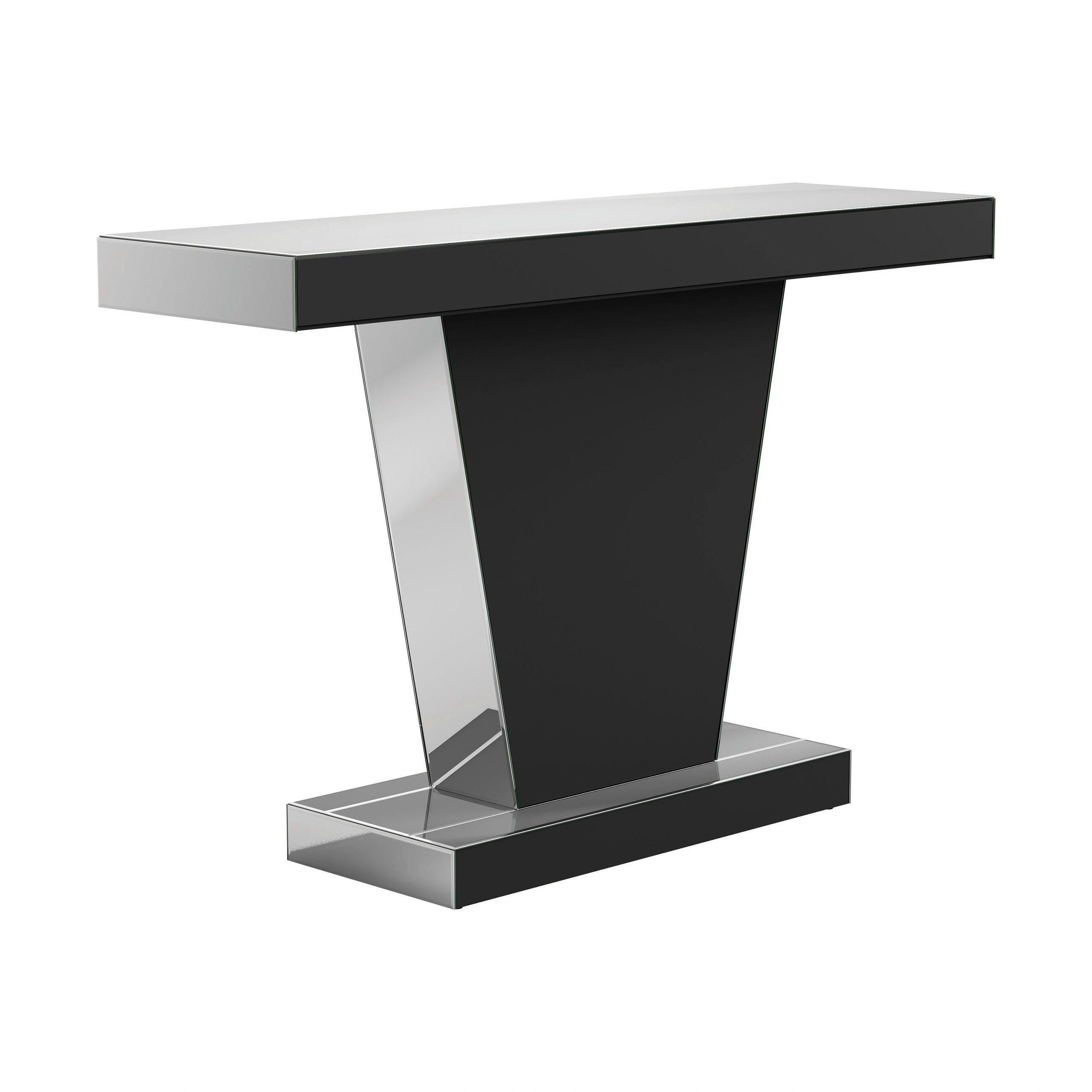 Silver Console Table