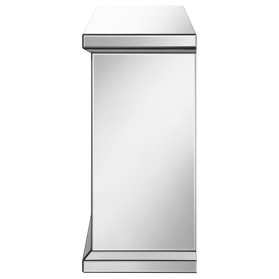Rectangular Freestanding Fireplace Mirror