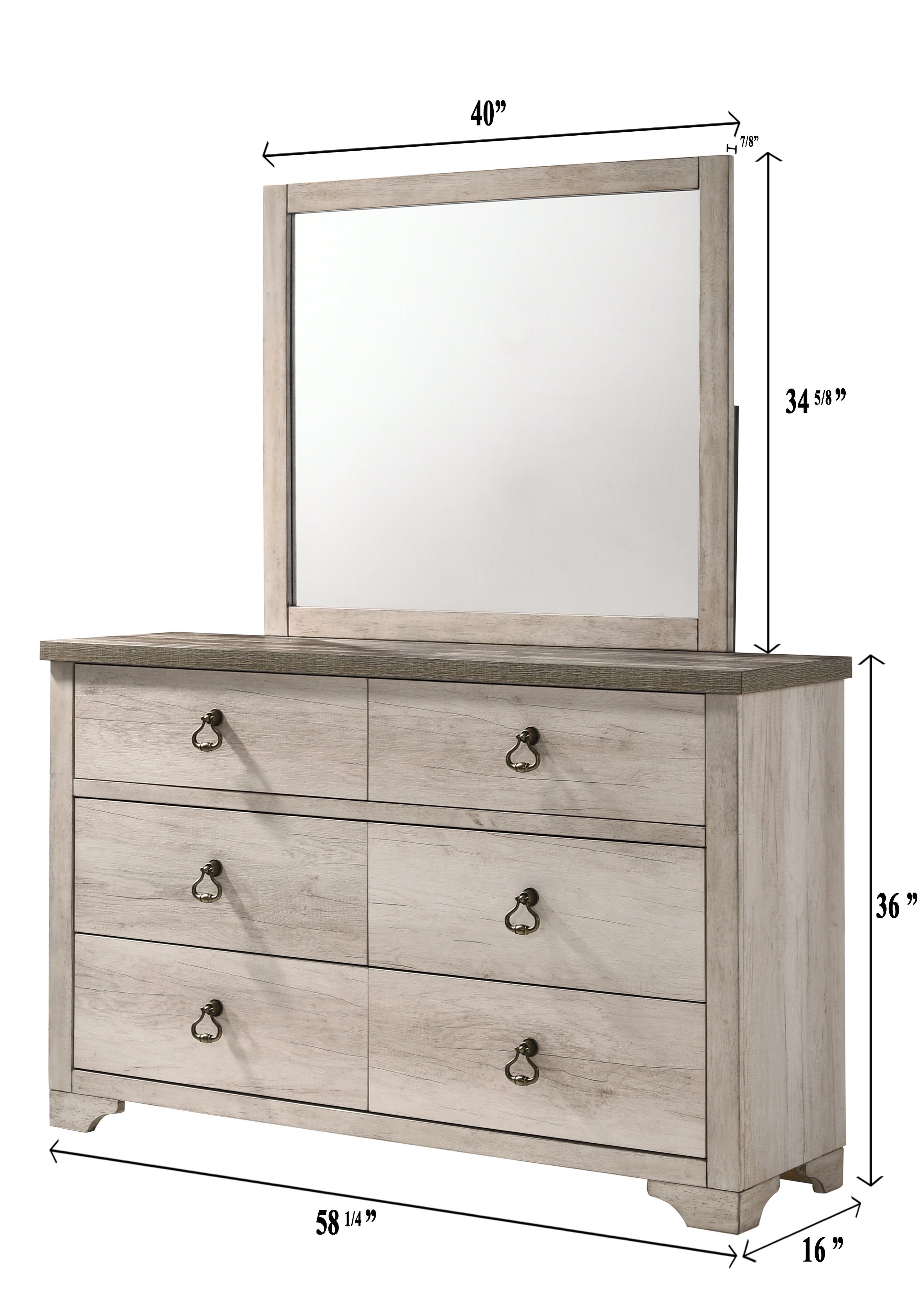 Patterson Dresser&Mirror