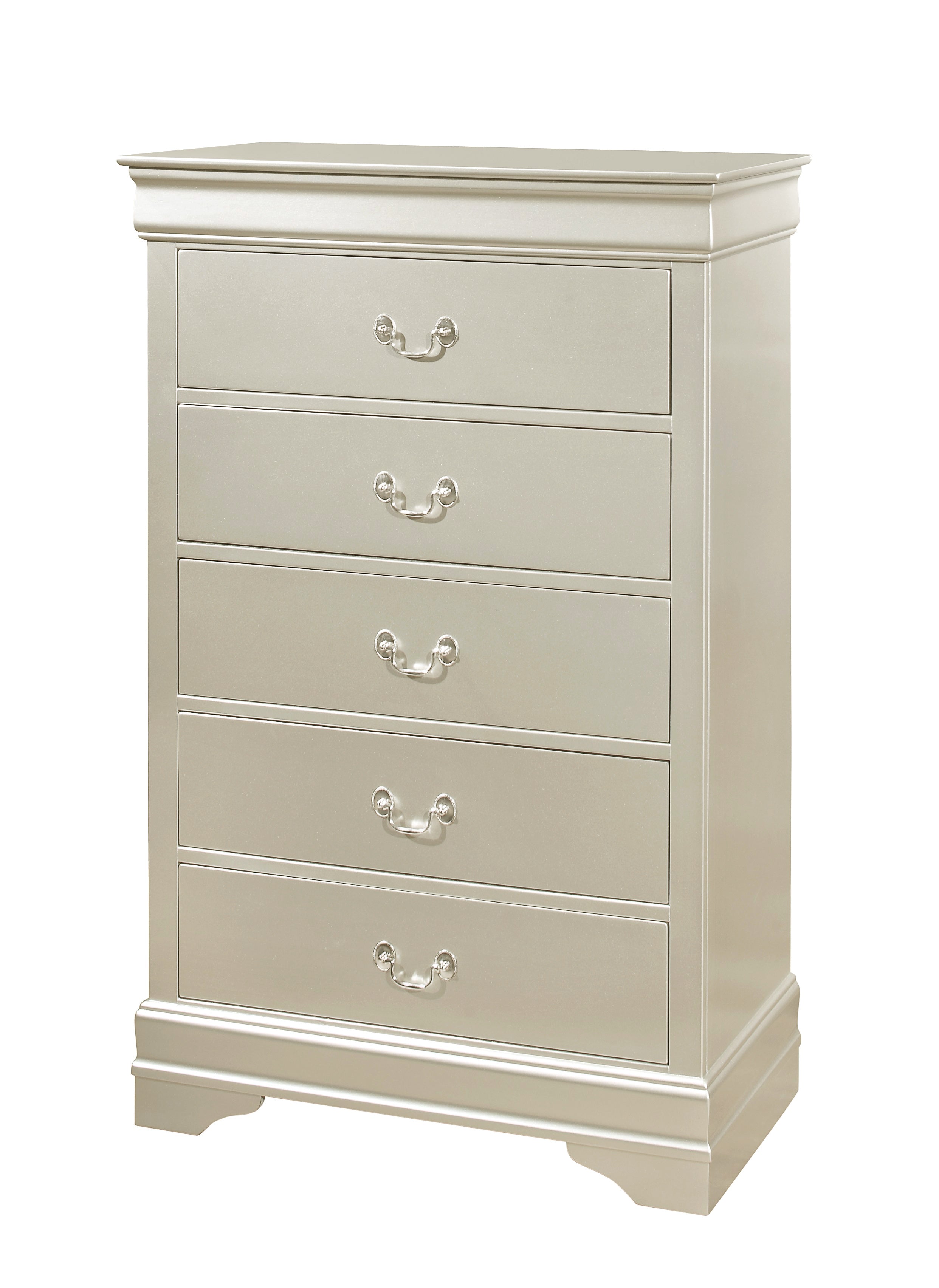 Louis Philip Champagne Bedroom Set Collection