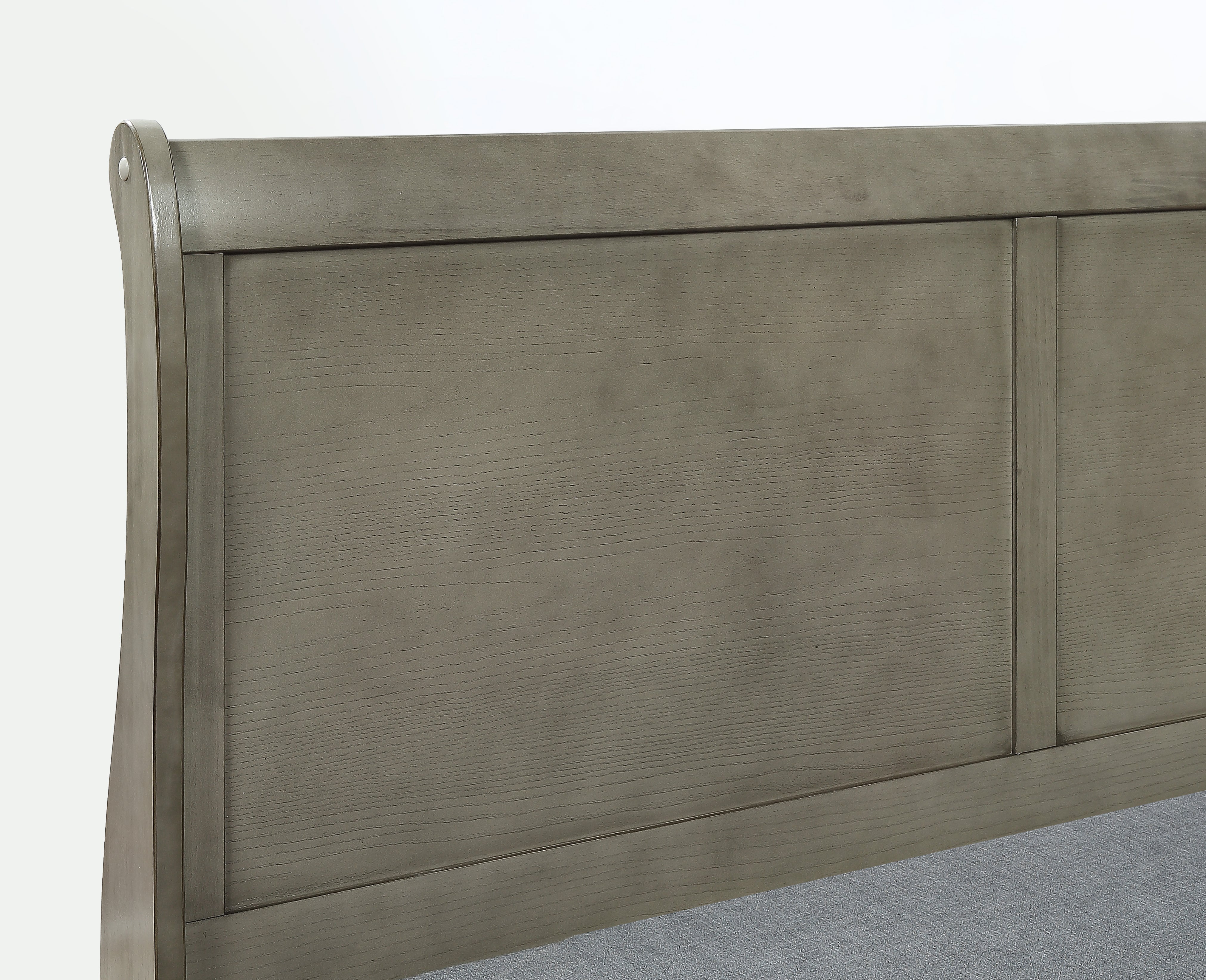 Louis Philip Grey Bed Frames