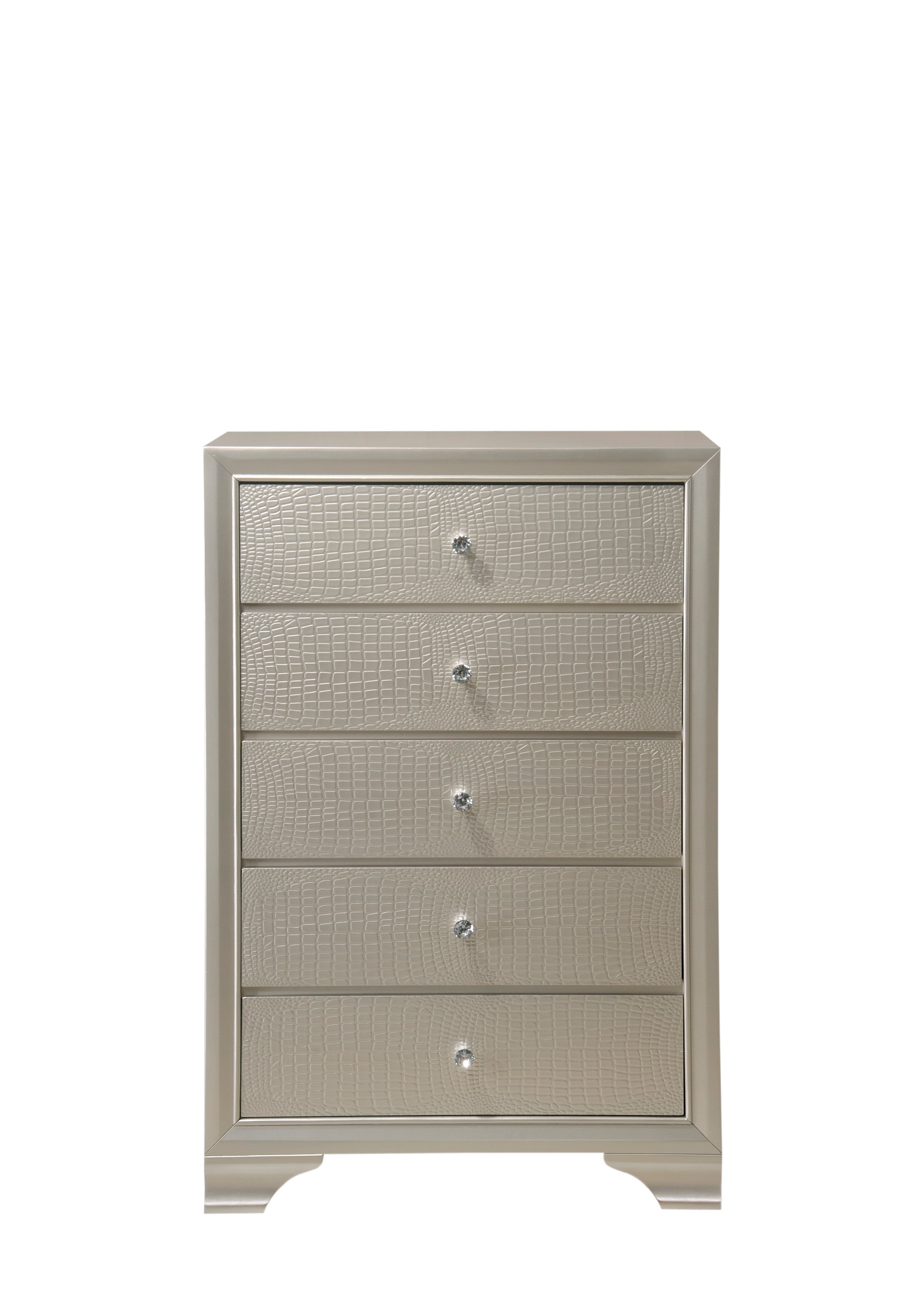 Lyssa Champagne Bedroom Set Collection