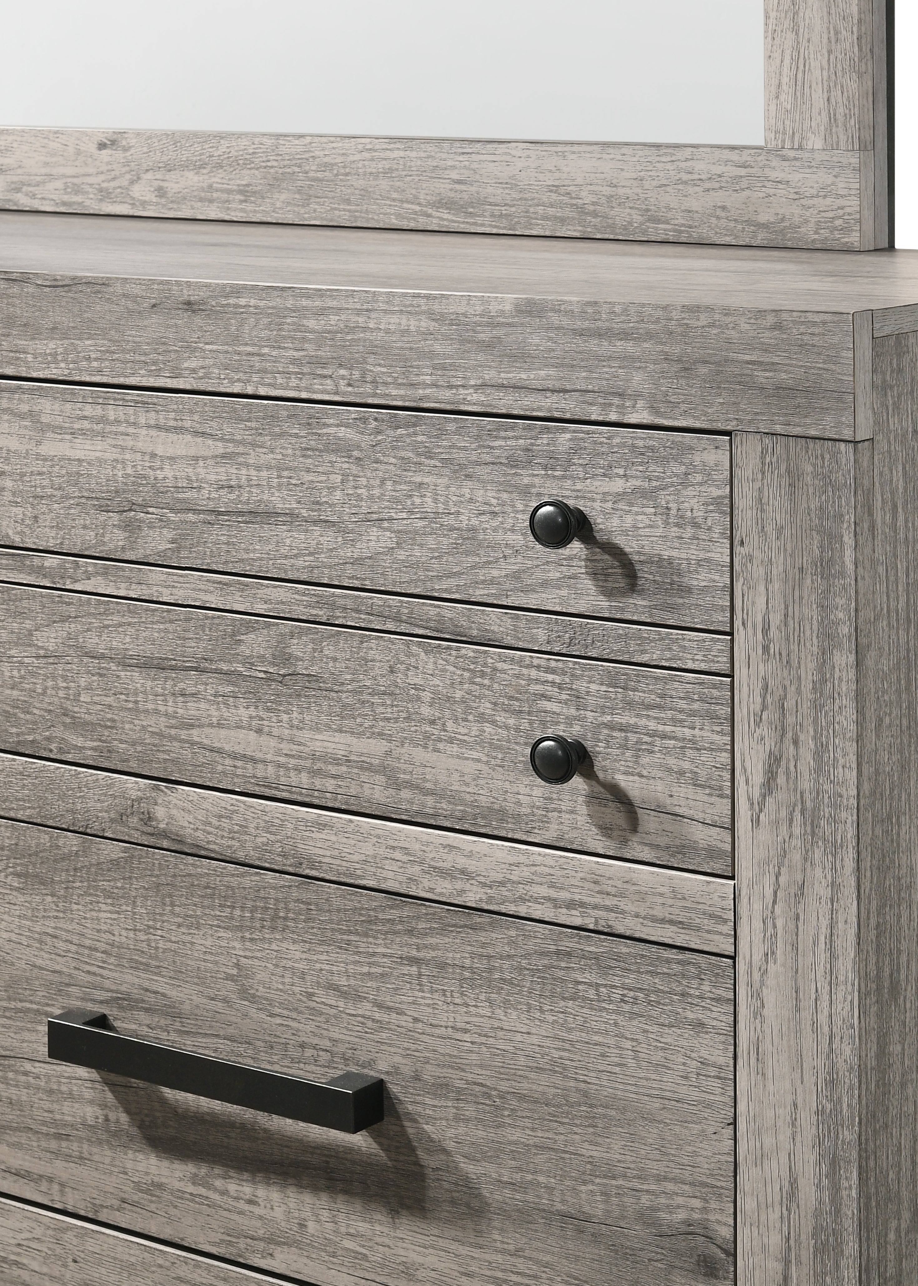 Tundra Grey Bedroom Dresser&Mirror