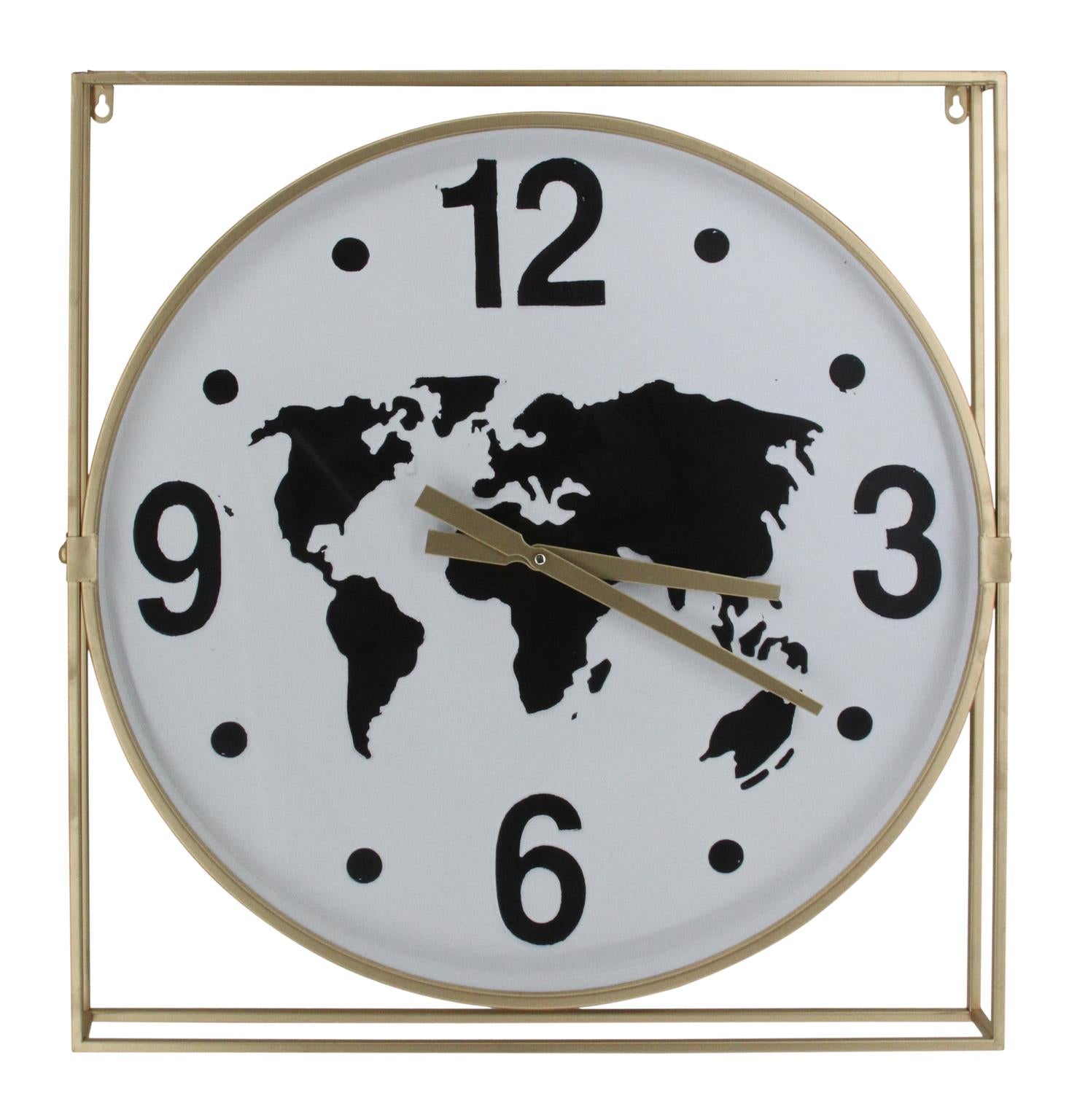 METAL WALL CLOCK