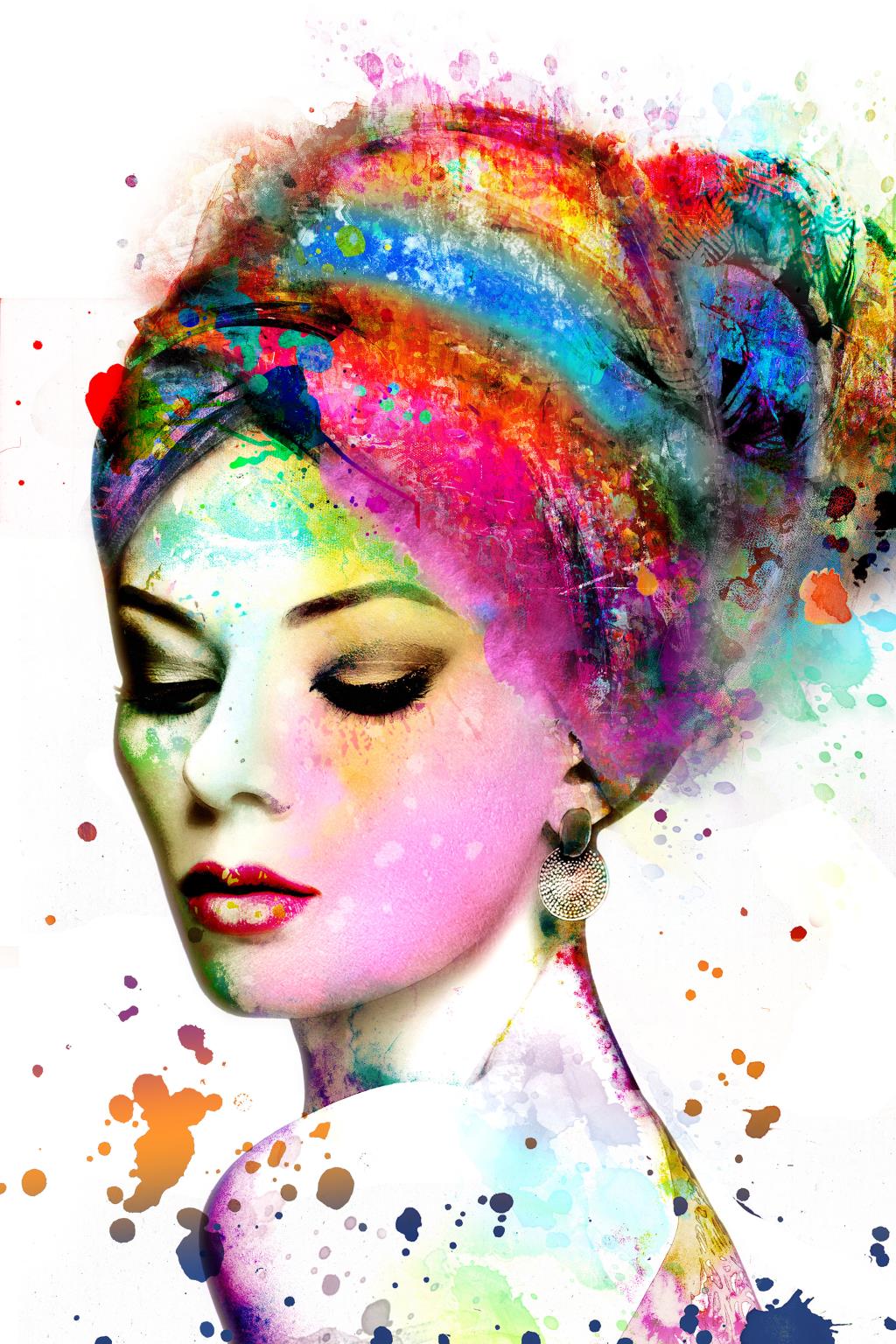Temp Glass w/Foil – Lady of Color