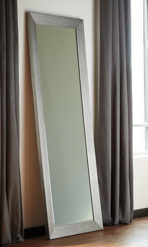 Silver-Grey Floor Mirror