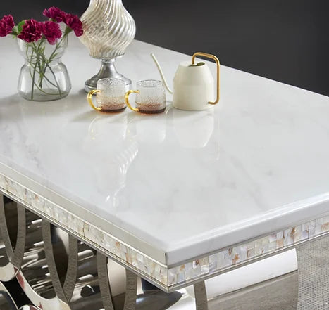 Giovanni Marble Dining Table
