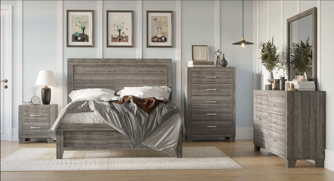 Jackson Grey Dresser&Mirror