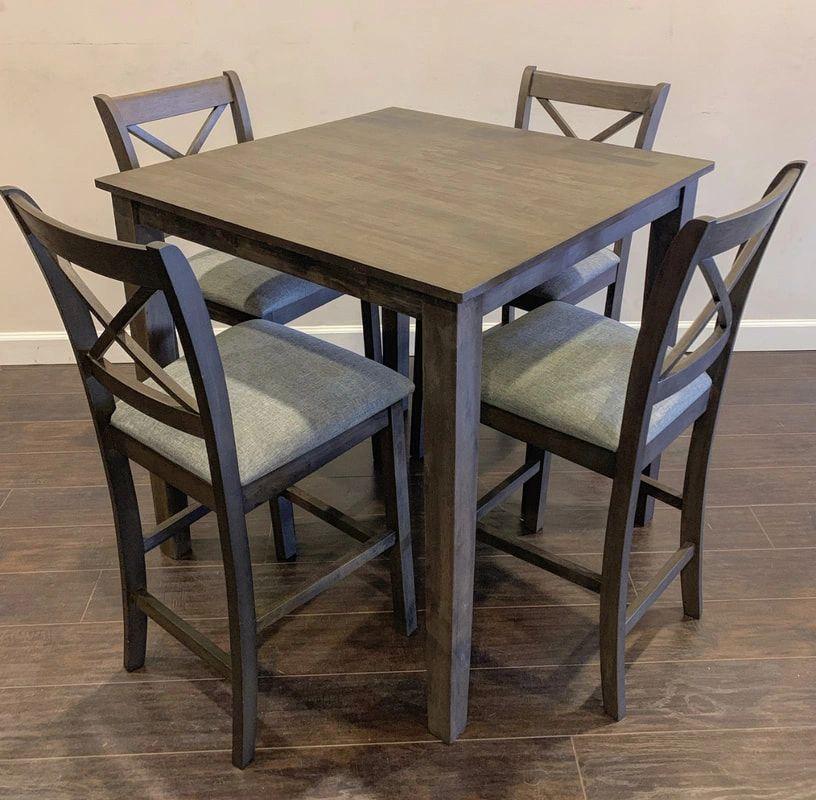 Tahoe Grey 5-Piece Dinette